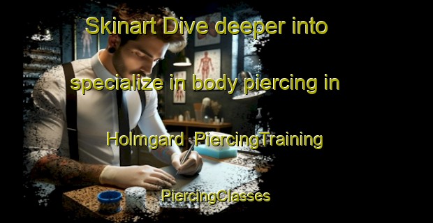 Skinart Dive deeper into specialize in body piercing in Holmgard | #PiercingTraining #PiercingClasses #SkinartTraining-Sweden