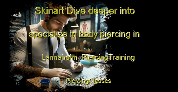 Skinart Dive deeper into specialize in body piercing in Lannaholm | #PiercingTraining #PiercingClasses #SkinartTraining-Sweden