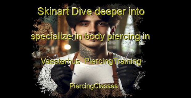 Skinart Dive deeper into specialize in body piercing in Vaesterhus | PiercingTraining | PiercingClasses | SkinartTraining-Sweden