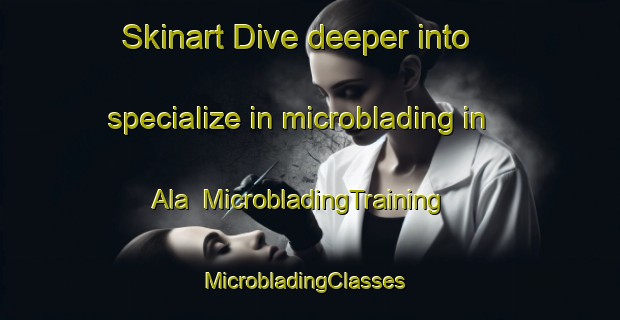 Skinart Dive deeper into specialize in microblading in Ala | MicrobladingTraining | MicrobladingClasses | SkinartTraining-Sweden