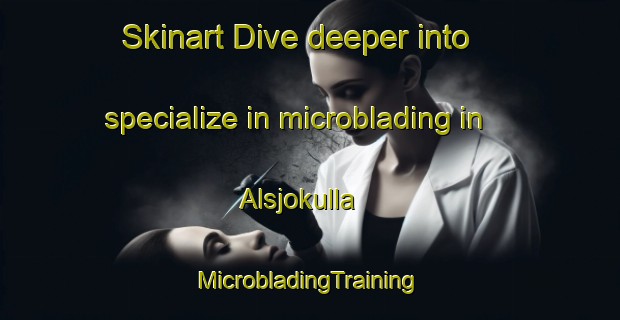 Skinart Dive deeper into specialize in microblading in Alsjokulla | #MicrobladingTraining #MicrobladingClasses #SkinartTraining-Sweden