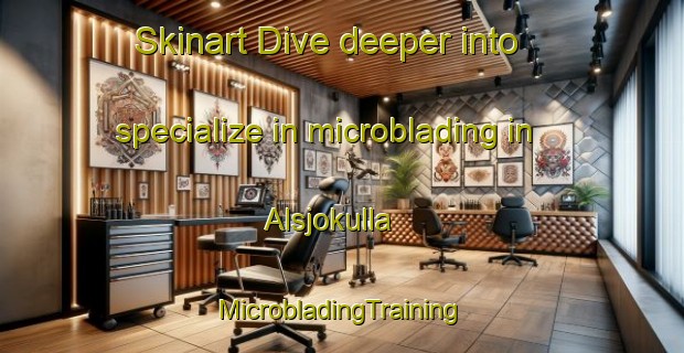 Skinart Dive deeper into specialize in microblading in Alsjokulla | #MicrobladingTraining #MicrobladingClasses #SkinartTraining-Sweden