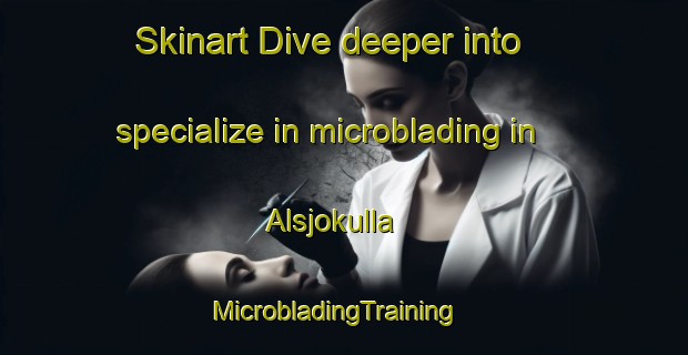 Skinart Dive deeper into specialize in microblading in Alsjokulla | MicrobladingTraining | MicrobladingClasses | SkinartTraining-Sweden