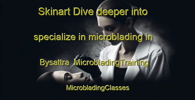 Skinart Dive deeper into specialize in microblading in Bysattra | #MicrobladingTraining #MicrobladingClasses #SkinartTraining-Sweden