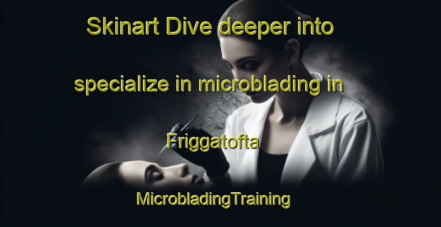 Skinart Dive deeper into specialize in microblading in Friggatofta | MicrobladingTraining | MicrobladingClasses | SkinartTraining-Sweden