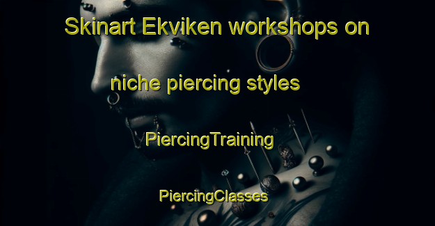 Skinart Ekviken workshops on niche piercing styles | PiercingTraining | PiercingClasses | SkinartTraining-Sweden