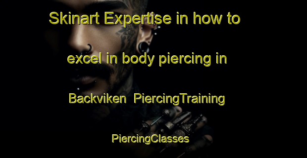 Skinart Expertise in how to excel in body piercing in Backviken | PiercingTraining | PiercingClasses | SkinartTraining-Sweden
