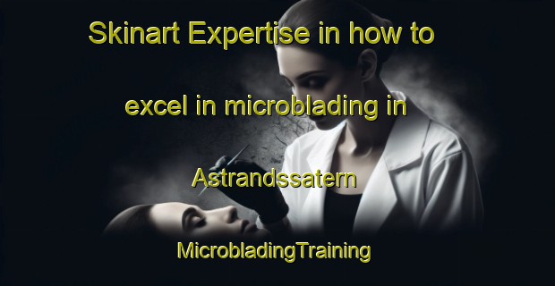 Skinart Expertise in how to excel in microblading in Astrandssatern | #MicrobladingTraining #MicrobladingClasses #SkinartTraining-Sweden