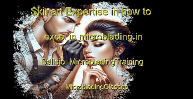 Skinart Expertise in how to excel in microblading in Ballsjo | #MicrobladingTraining #MicrobladingClasses #SkinartTraining-Sweden