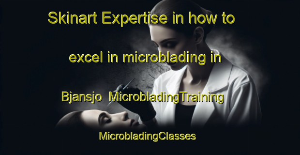 Skinart Expertise in how to excel in microblading in Bjansjo | MicrobladingTraining | MicrobladingClasses | SkinartTraining-Sweden