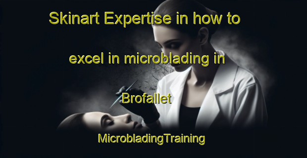 Skinart Expertise in how to excel in microblading in Brofallet | #MicrobladingTraining #MicrobladingClasses #SkinartTraining-Sweden