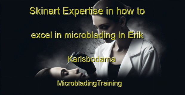 Skinart Expertise in how to excel in microblading in Erik Karlsbodarna | MicrobladingTraining | MicrobladingClasses | SkinartTraining-Sweden