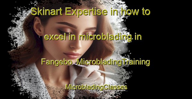 Skinart Expertise in how to excel in microblading in Fangebo | #MicrobladingTraining #MicrobladingClasses #SkinartTraining-Sweden