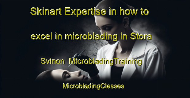 Skinart Expertise in how to excel in microblading in Stora Svinon | MicrobladingTraining | MicrobladingClasses | SkinartTraining-Sweden