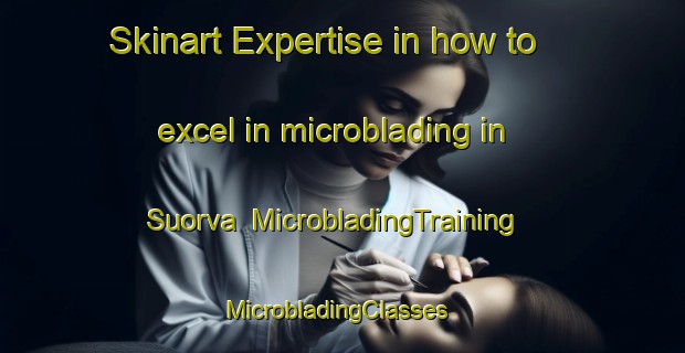 Skinart Expertise in how to excel in microblading in Suorva | MicrobladingTraining | MicrobladingClasses | SkinartTraining-Sweden