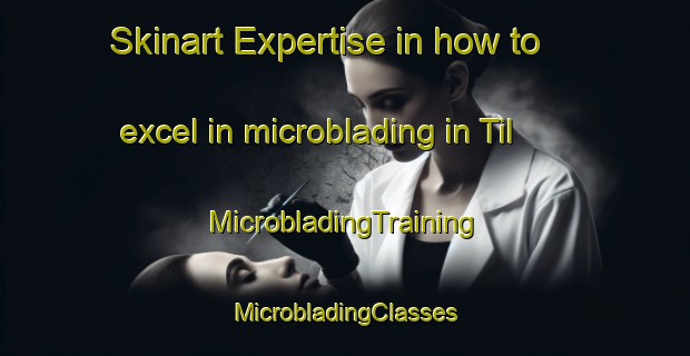 Skinart Expertise in how to excel in microblading in Til | #MicrobladingTraining #MicrobladingClasses #SkinartTraining-Sweden