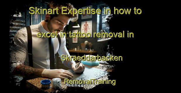 Skinart Expertise in how to excel in tattoo removal in Skraeddarbacken | RemovalTraining | RemovalClasses | SkinartTraining-Sweden