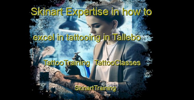 Skinart Expertise in how to excel in tattooing in Tallebo | TattooTraining | TattooClasses | SkinartTraining-Sweden