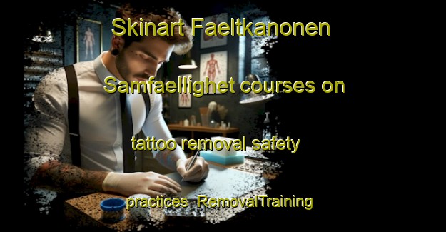 Skinart Faeltkanonen Samfaellighet courses on tattoo removal safety practices | #RemovalTraining #RemovalClasses #SkinartTraining-Sweden