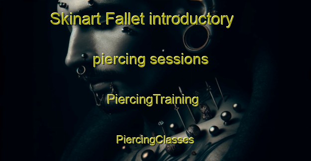 Skinart Fallet introductory piercing sessions | #PiercingTraining #PiercingClasses #SkinartTraining-Sweden