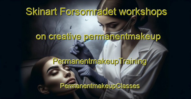 Skinart Forsomradet workshops on creative permanentmakeup | #PermanentmakeupTraining #PermanentmakeupClasses #SkinartTraining-Sweden