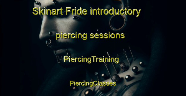 Skinart Fride introductory piercing sessions | #PiercingTraining #PiercingClasses #SkinartTraining-Sweden