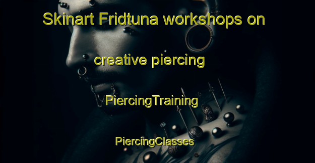 Skinart Fridtuna workshops on creative piercing | PiercingTraining | PiercingClasses | SkinartTraining-Sweden