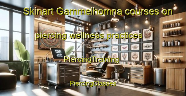 Skinart Gammelhomna courses on piercing wellness practices | #PiercingTraining #PiercingClasses #SkinartTraining-Sweden