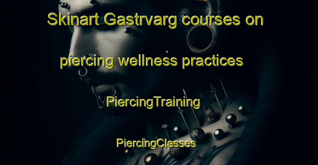 Skinart Gastrvarg courses on piercing wellness practices | PiercingTraining | PiercingClasses | SkinartTraining-Sweden