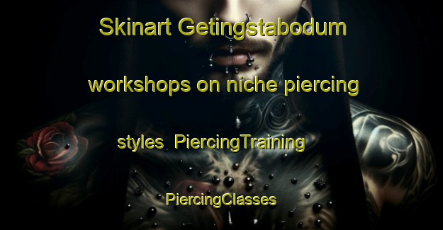 Skinart Getingstabodum workshops on niche piercing styles | #PiercingTraining #PiercingClasses #SkinartTraining-Sweden