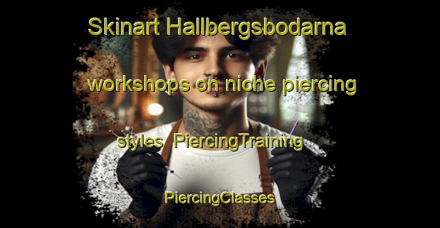 Skinart Hallbergsbodarna workshops on niche piercing styles | #PiercingTraining #PiercingClasses #SkinartTraining-Sweden