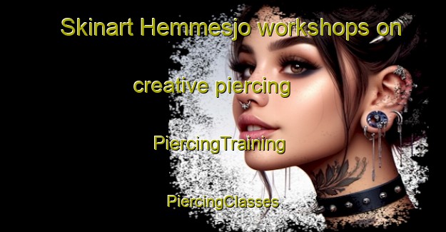 Skinart Hemmesjo workshops on creative piercing | #PiercingTraining #PiercingClasses #SkinartTraining-Sweden