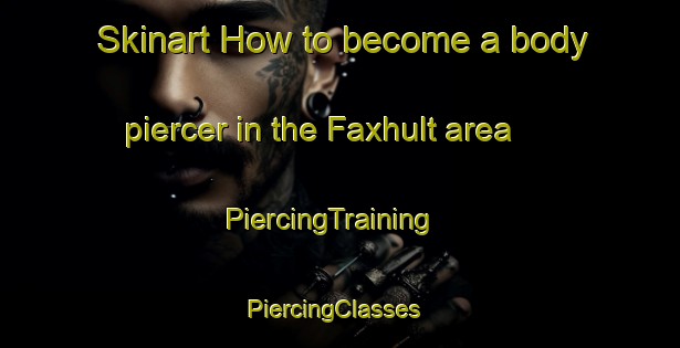 Skinart How to become a body piercer in the Faxhult area | PiercingTraining | PiercingClasses | SkinartTraining-Sweden