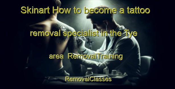 Skinart How to become a tattoo removal specialist in the Tye area | RemovalTraining | RemovalClasses | SkinartTraining-Sweden