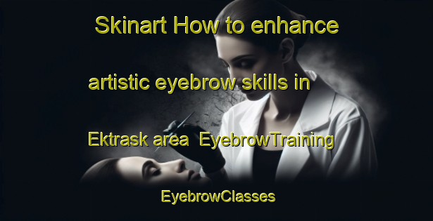 Skinart How to enhance artistic eyebrow skills in Ektrask area | EyebrowTraining | EyebrowClasses | SkinartTraining-Sweden