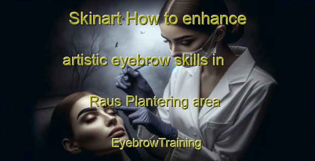 Skinart How to enhance artistic eyebrow skills in Raus Plantering area | EyebrowTraining | EyebrowClasses | SkinartTraining-Sweden