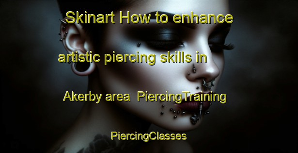 Skinart How to enhance artistic piercing skills in Akerby area | #PiercingTraining #PiercingClasses #SkinartTraining-Sweden