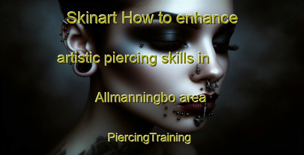 Skinart How to enhance artistic piercing skills in Allmanningbo area | #PiercingTraining #PiercingClasses #SkinartTraining-Sweden