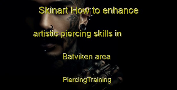 Skinart How to enhance artistic piercing skills in Batviken area | #PiercingTraining #PiercingClasses #SkinartTraining-Sweden