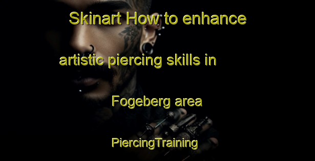 Skinart How to enhance artistic piercing skills in Fogeberg area | #PiercingTraining #PiercingClasses #SkinartTraining-Sweden