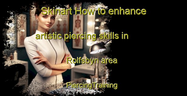 Skinart How to enhance artistic piercing skills in Rolfsbyn area | #PiercingTraining #PiercingClasses #SkinartTraining-Sweden