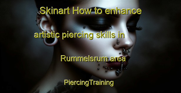 Skinart How to enhance artistic piercing skills in Rummelsrum area | #PiercingTraining #PiercingClasses #SkinartTraining-Sweden