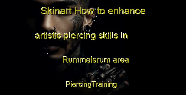 Skinart How to enhance artistic piercing skills in Rummelsrum area | #PiercingTraining #PiercingClasses #SkinartTraining-Sweden