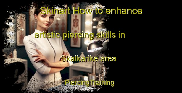 Skinart How to enhance artistic piercing skills in Skalkarike area | #PiercingTraining #PiercingClasses #SkinartTraining-Sweden