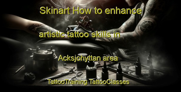 Skinart How to enhance artistic tattoo skills in Acksjohyttan area | #TattooTraining #TattooClasses #SkinartTraining-Sweden