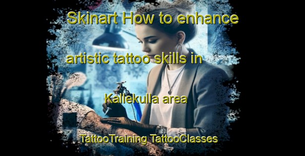 Skinart How to enhance artistic tattoo skills in Kallekulla area | #TattooTraining #TattooClasses #SkinartTraining-Sweden