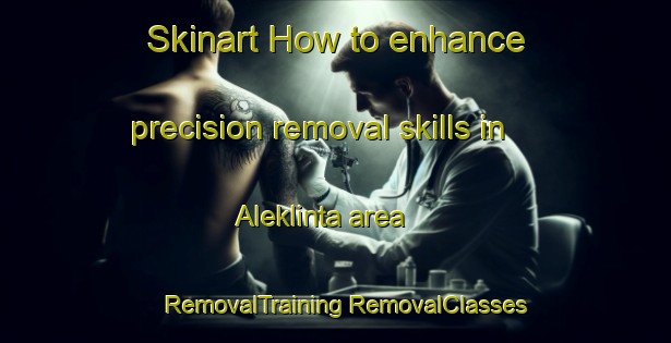 Skinart How to enhance precision removal skills in Aleklinta area | #RemovalTraining #RemovalClasses #SkinartTraining-Sweden