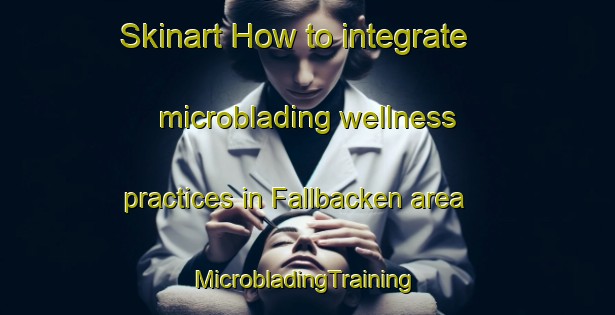 Skinart How to integrate microblading wellness practices in Fallbacken area | #MicrobladingTraining #MicrobladingClasses #SkinartTraining-Sweden