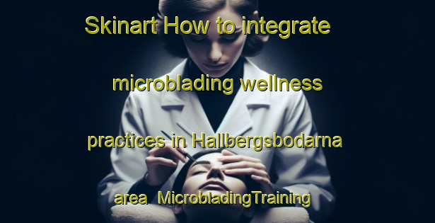 Skinart How to integrate microblading wellness practices in Hallbergsbodarna area | #MicrobladingTraining #MicrobladingClasses #SkinartTraining-Sweden