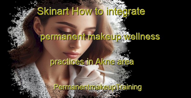 Skinart How to integrate permanent makeup wellness practices in Akne area | PermanentmakeupTraining | PermanentmakeupClasses | SkinartTraining-Sweden